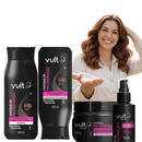 Kit 4 Produtos Vult Choque De Reconstrução Cabelo Danificado