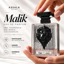 Perfume Assala Prime Malik Siba Eau de Parfum 100ml Oriental Amadeirado