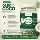 Óleo de Coco Capilar Vegano Soft Hair Para Misturinhas 200ml