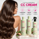 Kit Cronograma Capilar Iozzy Professional CC Cream Shampoo Máscara Fluído