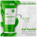 Gel Facial Antioleosidade Dermachem Ácido Salicílico 100g