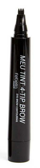 Caneta de Sobrancelha Tattoo Fio a Fio Design Natural Febella 3,2g