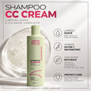 Kit Cronograma Capilar Iozzy Professional CC Cream Shampoo Máscara Fluído