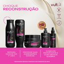 Kit Vult Choque de Reconstrução Shampoo+ Condicionador+ Máscara