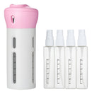 Frasco Dispenser Portátil de Viagem 4 em 1 para Shampoo, Creme, Sabonete