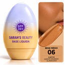 Base Líquida Com Protetor Solar FPS 30 Sarah's Beauty