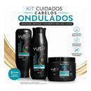 Kit Vult Ondulados 2a 2c Hidratação Shampoo Condicionador
