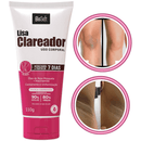 Lisa Creme Clareador Axilas, Joelhos e cotovelos Rosa Mosqueta 110g