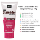 Lisa Creme Clareador Axilas, Joelhos e cotovelos Rosa Mosqueta 110g