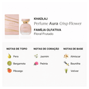 Perfume Khadlaj Aura Crisp Flower EDP 100ml Floral Fresco