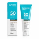 Protetor Solar Facial FPS 50 Com Cor Bege Médio Sunless 60g