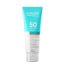 Protetor Solar Facial FPS 50 Com Cor Bege Médio Sunless 60g