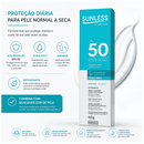 Protetor Solar Facial FPS 50 Sem Base Sunless 60g