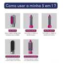 Secador Modelador Alisador Elétrico Ar Quente 5 em 1