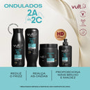 Vult Cabelos Ondulados 2A ao 2C Hidra Reparadora Máscara Capilar 500g